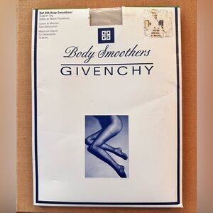 GIVENCHY Body Smoothers Ref 555 Support Leg Sheer Pantyhose 70 Denier 1996 USA